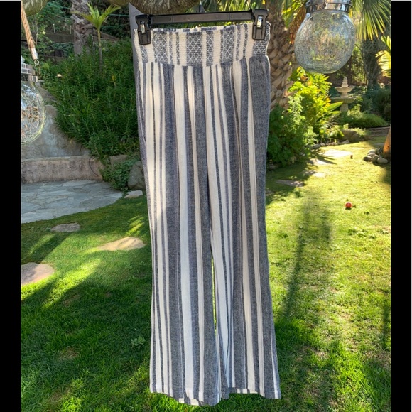 Ivy & Main, extra sm, blue and white stripe pant - Picture 1 of 11